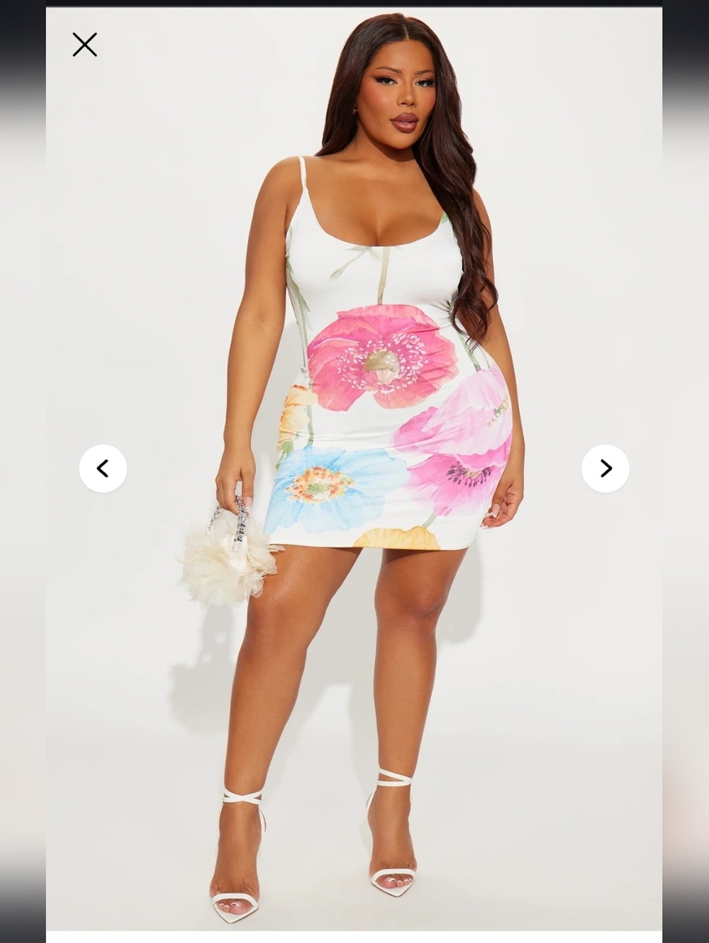Fashion Nova Floral Mini Dress